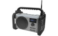 Soundmaster DAB80SG, DAB+ Baustellenradio, DAB+/UKW Digitalradio, Li-Ion Akku, grau