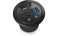 ICY BOX IB-Hub1403B, 4Port USB3 Tisch-Hub 2x USB3  Type-A und 2x USB 3.0 Type-C,Audio