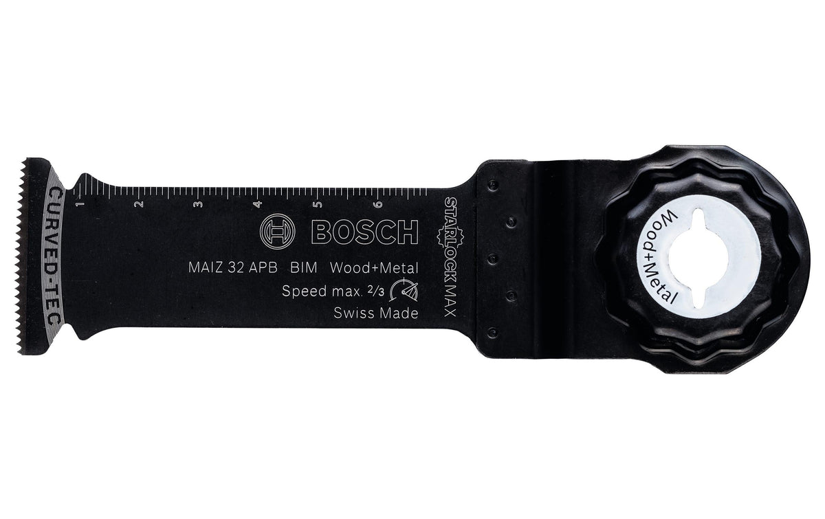 Bosch Professional BIM Tauchsägeblatt MAIZ 32 APB Wood and Metal, 80 x 32 mm