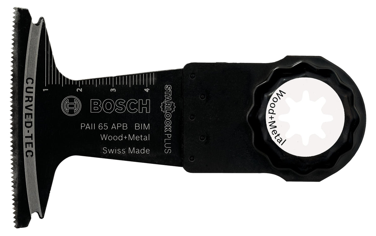 Bosch BIM Tauchsägeblatt PAII 65 APB Wood and Metal, 65 x 50 mm