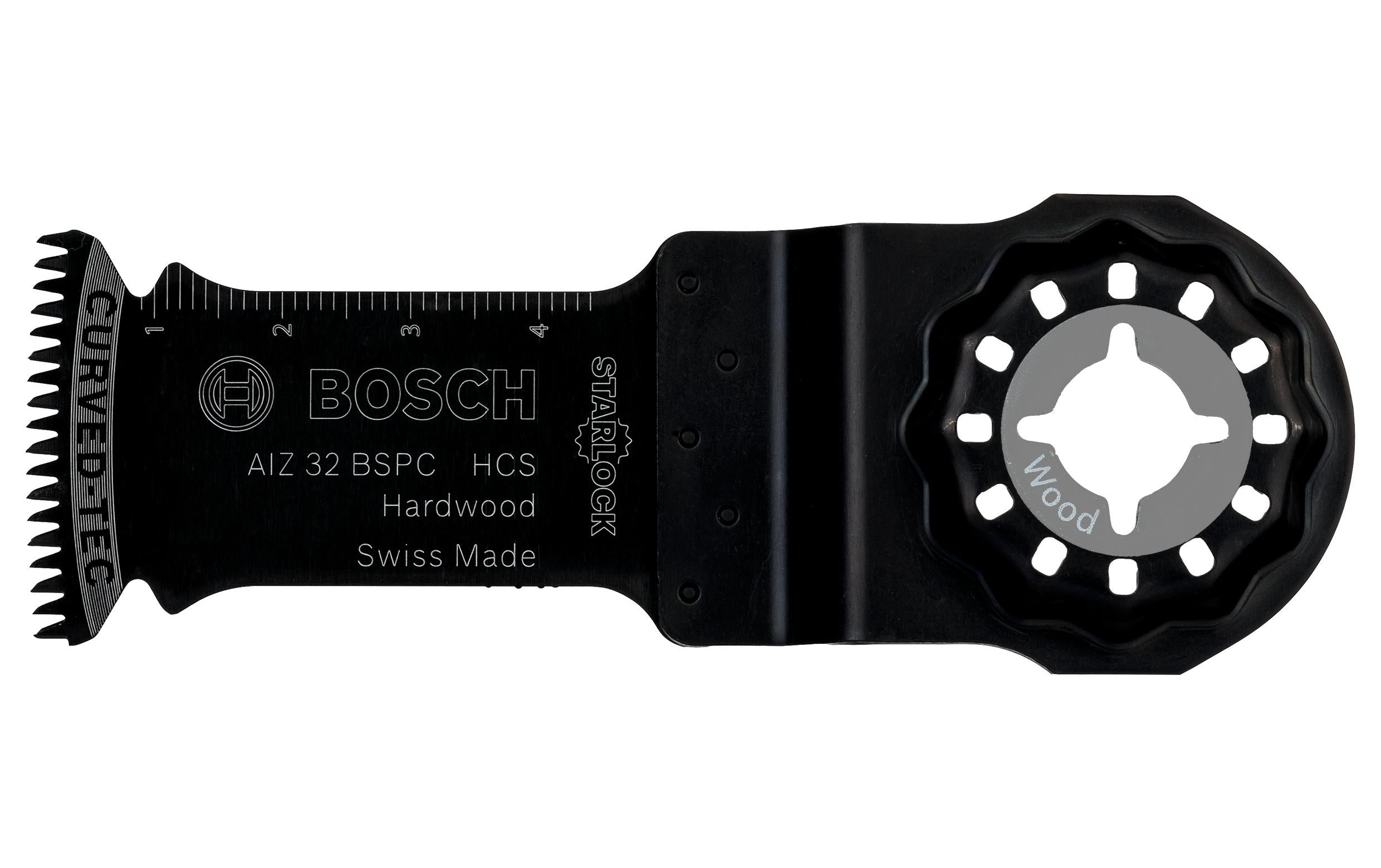 Bosch Professional HCS Tauchsägeblatt AIZ 32 BSPC Hard Wood,  50 x 32 mm