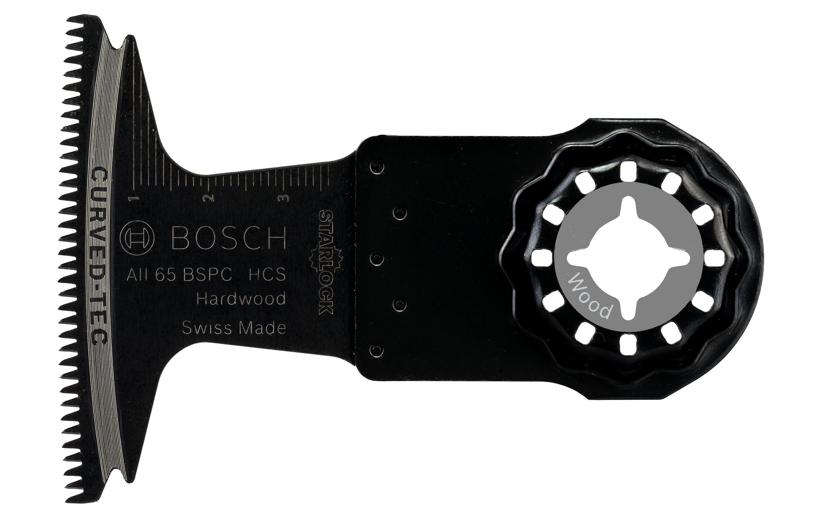 Bosch Professional HCS Tauchsägeblatt AII 65 BSPC Hard Wood, 40 x 65 mm