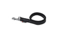 dogsmart Leine gummiert 6m, 20mm schwarz, mit Handschlaufe