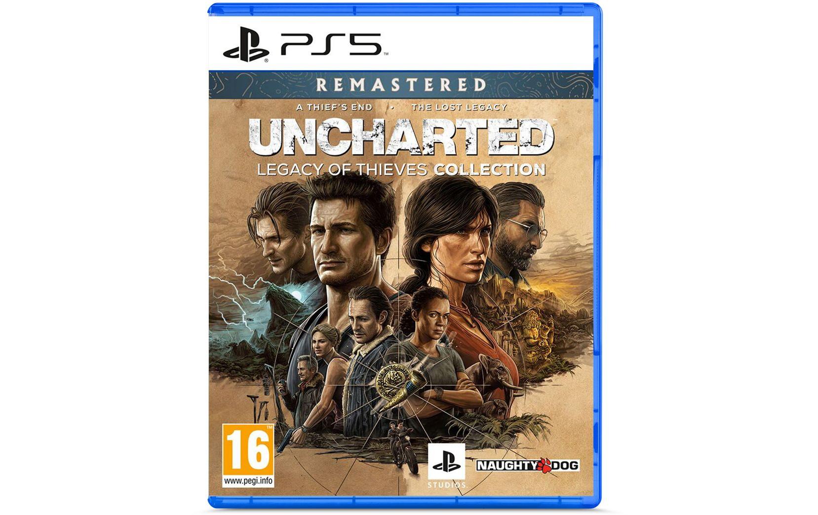 Uncharted: Legacy of Thieves Coll., PS5 Alter: 16+
