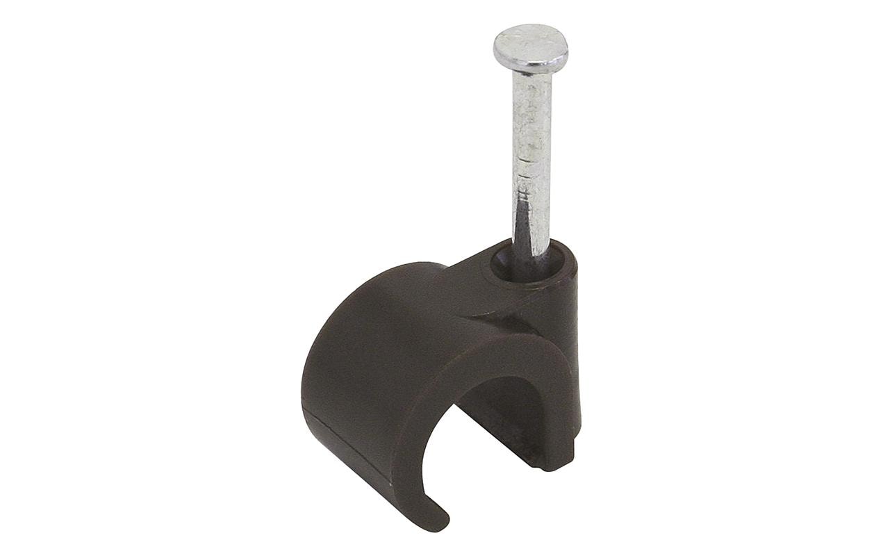 Steffen Nagelbride für Kabel 8-10mm, braun 25er-Set
