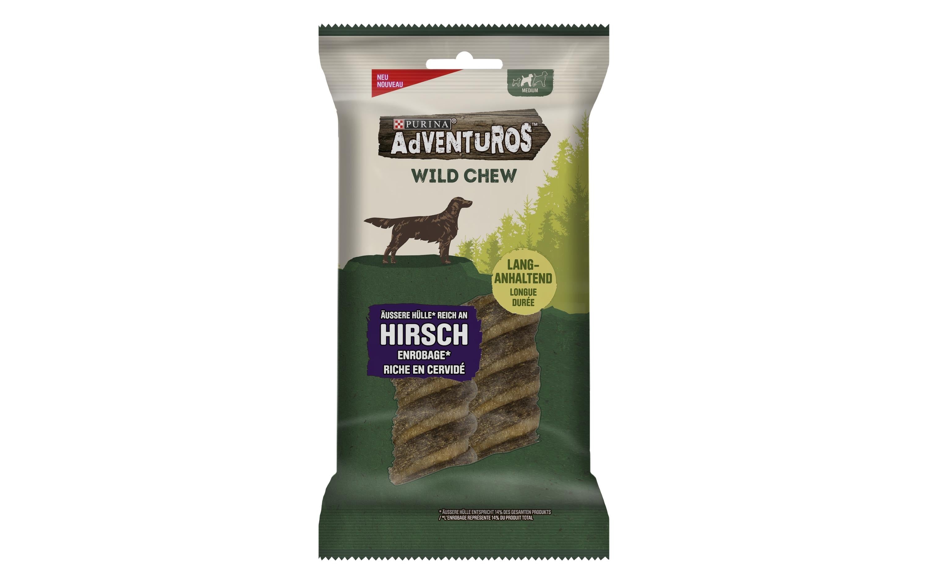 Adventuros Snack Wild Chew Medium 200 g