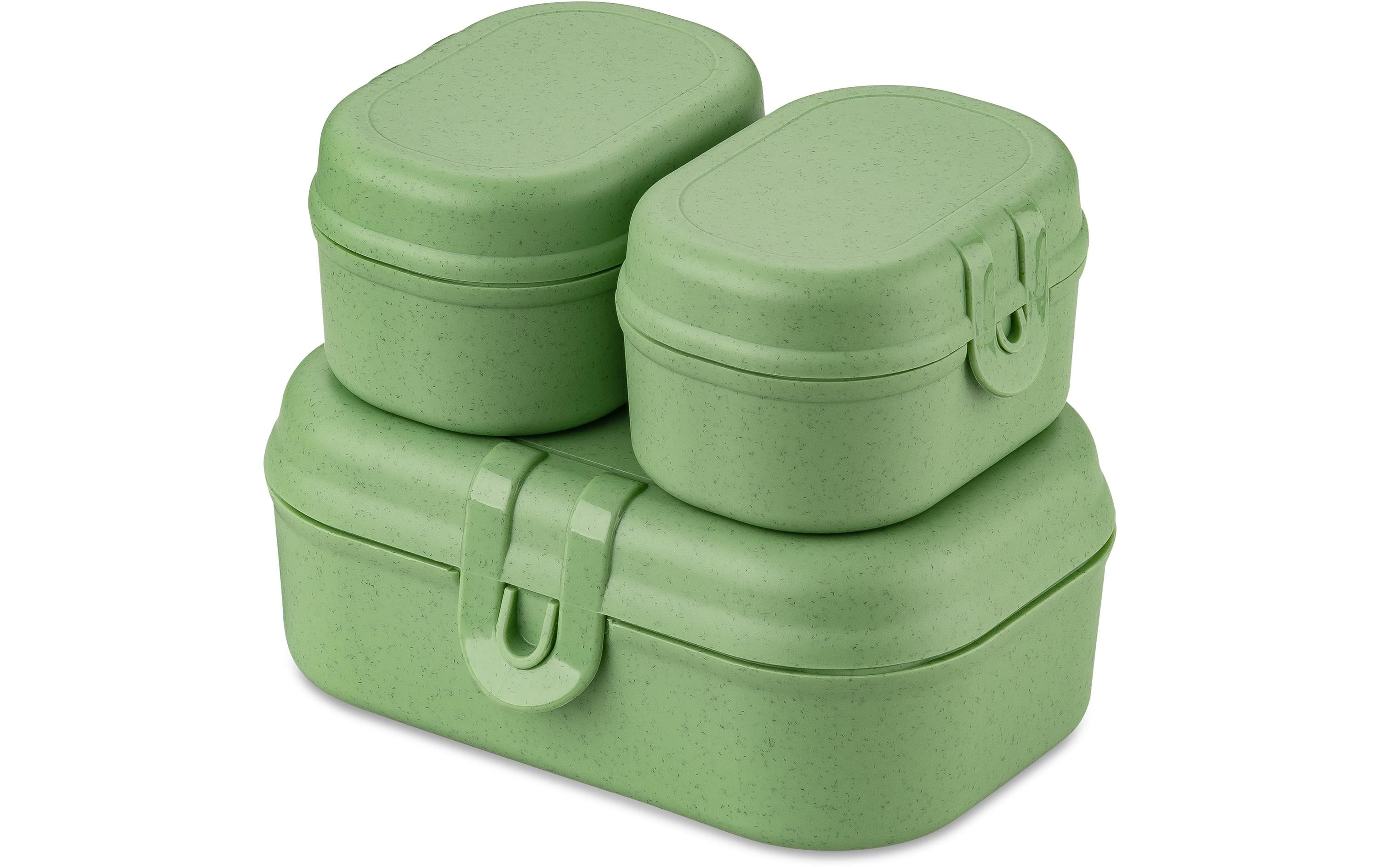 Koziol Lunchbox Pascal ready mini grün, bio-circular