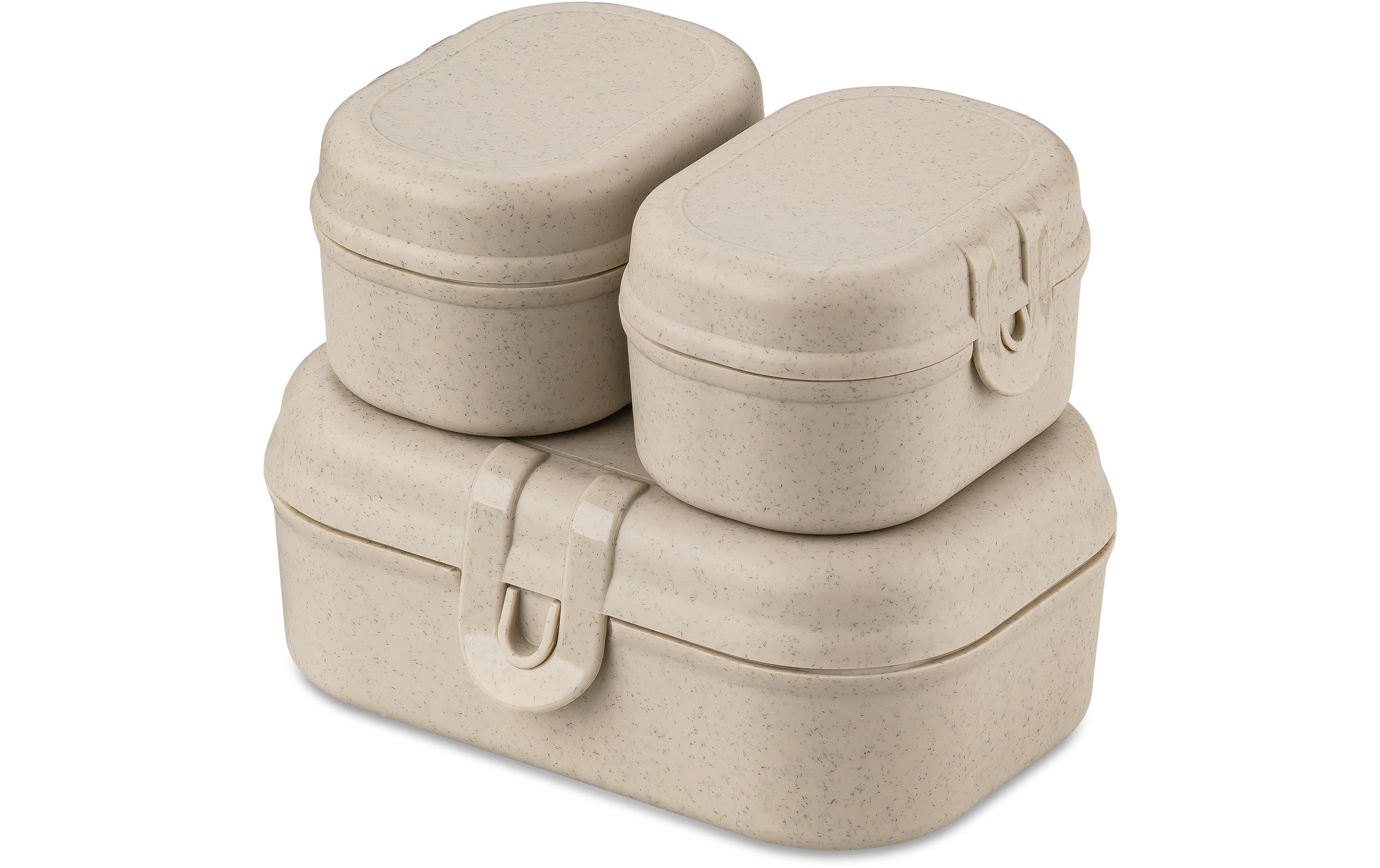 Koziol Lunchbox Pascal ready mini sand, bio-circular