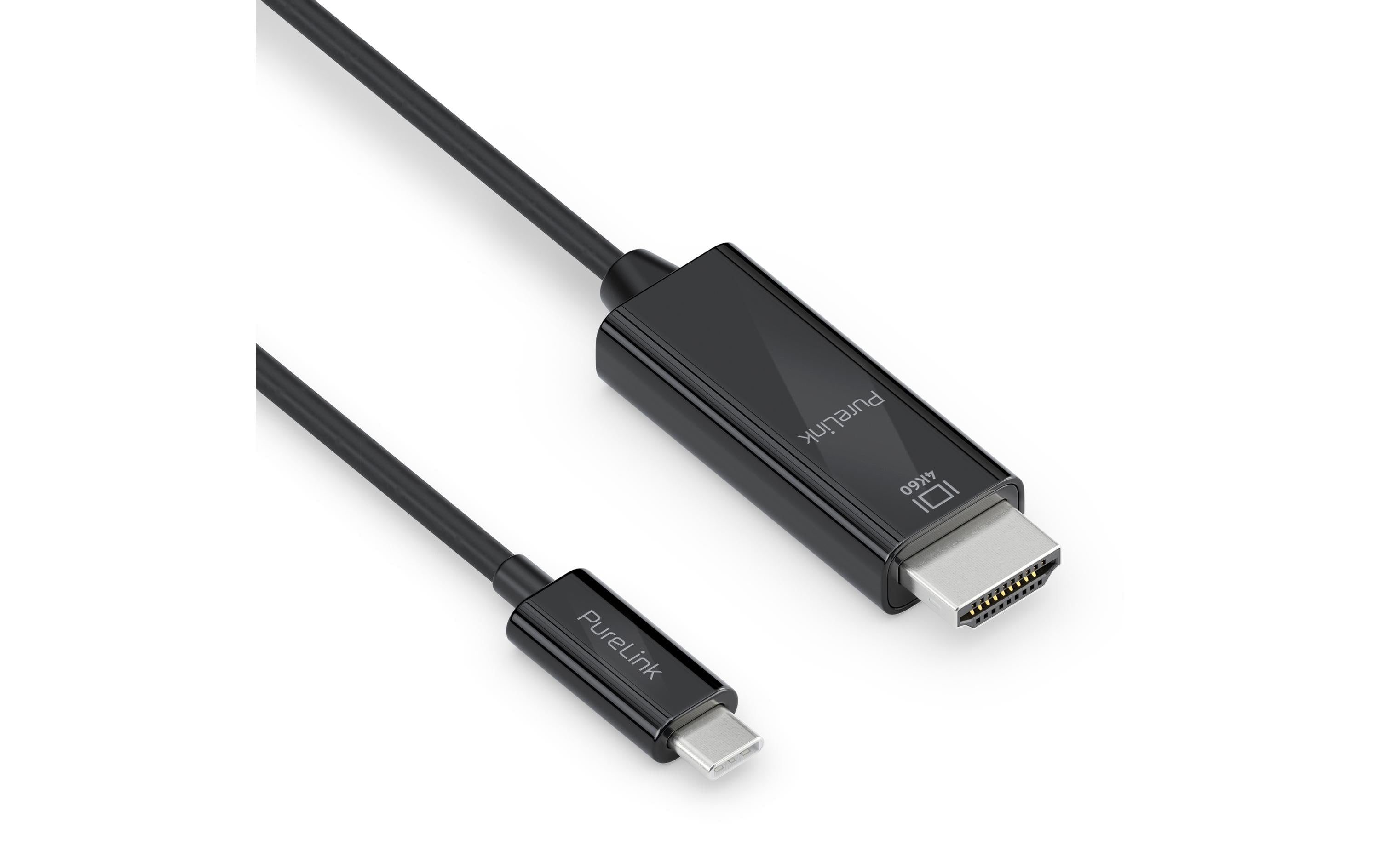 Purelink USB-C auf HDMI Kabel 3m 4K60Hz, iSerie, Farbe: schwarz