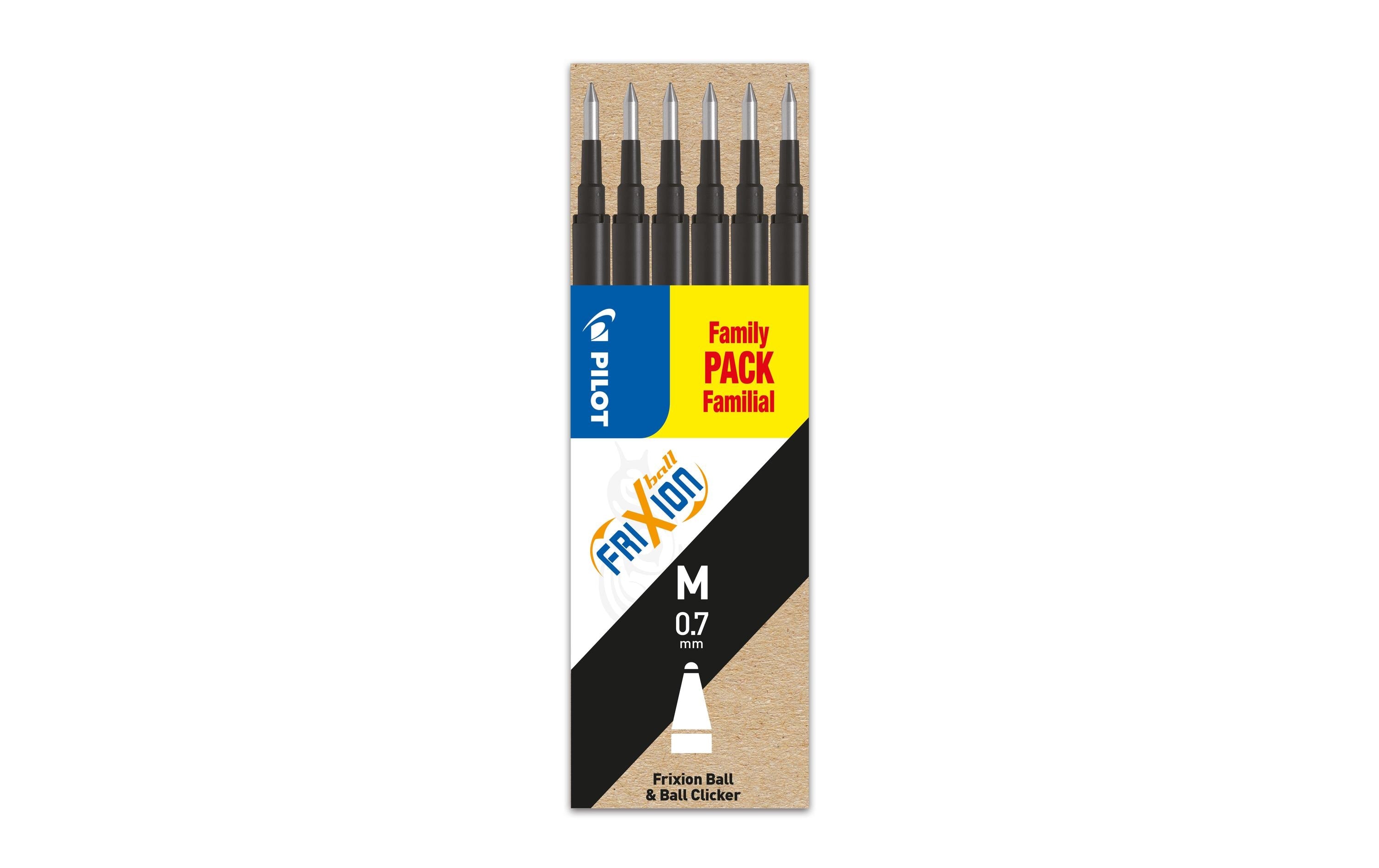 Pilot Ersatzpatrone FriXion Refill Set x6 schwarz