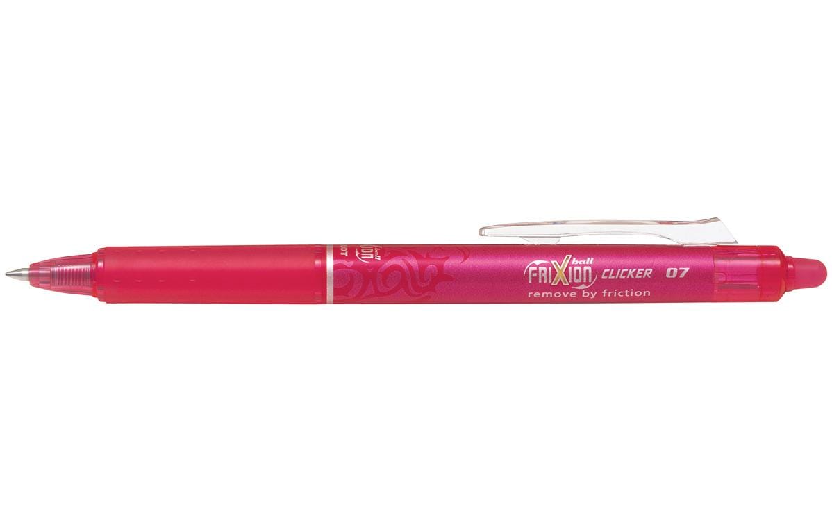 Pilot Rollerball FriXion Clicker pink
