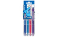 Pilot Rollerball FriXion Clicker Set2Go x4 Fancy