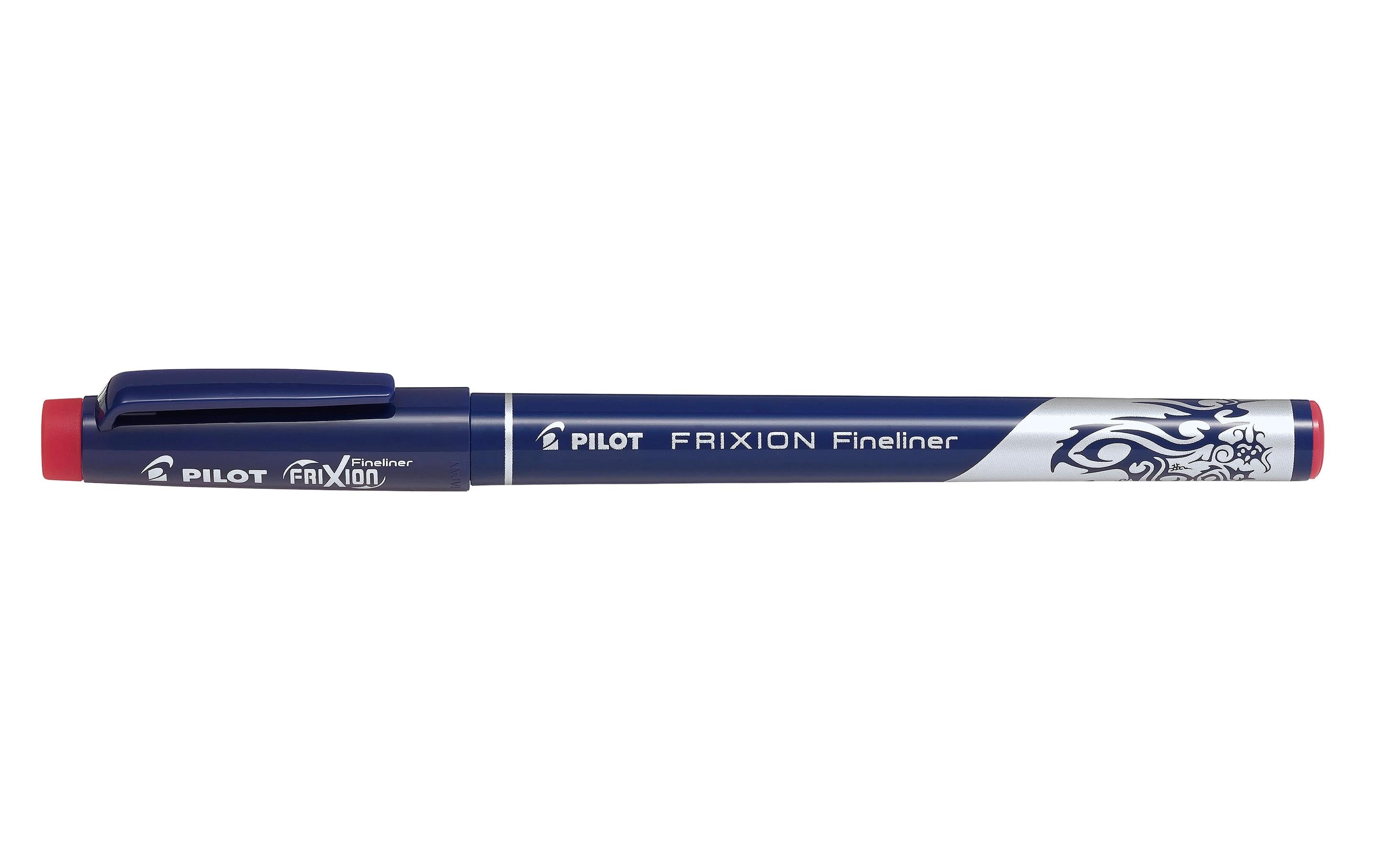 Pilot FriXion Fineliner rot Strichbreite 0.45mm, radierbar, 1 Stk.
