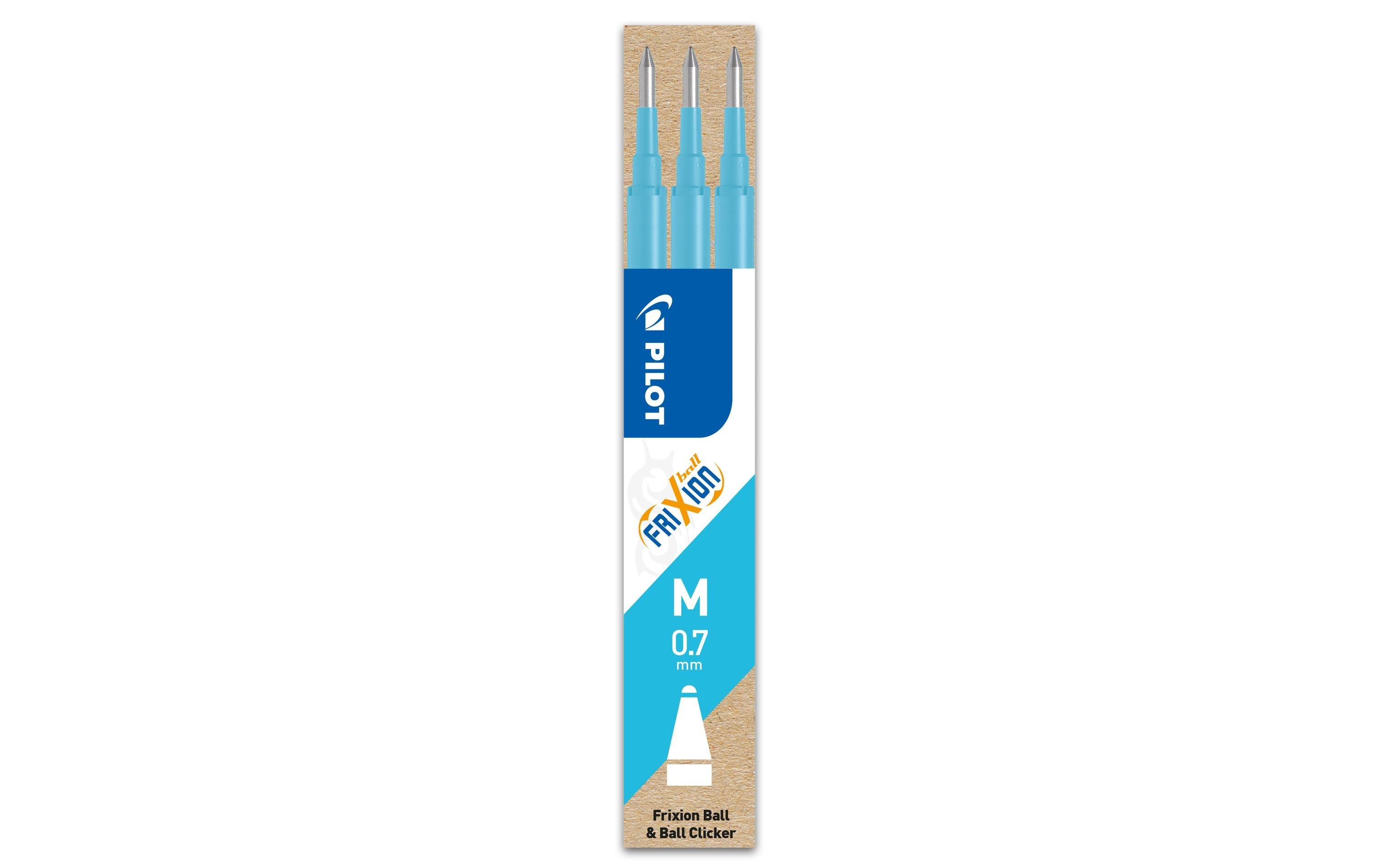 Pilot FriXion Roller Ersatzpatrone hellblau 3er Pack
