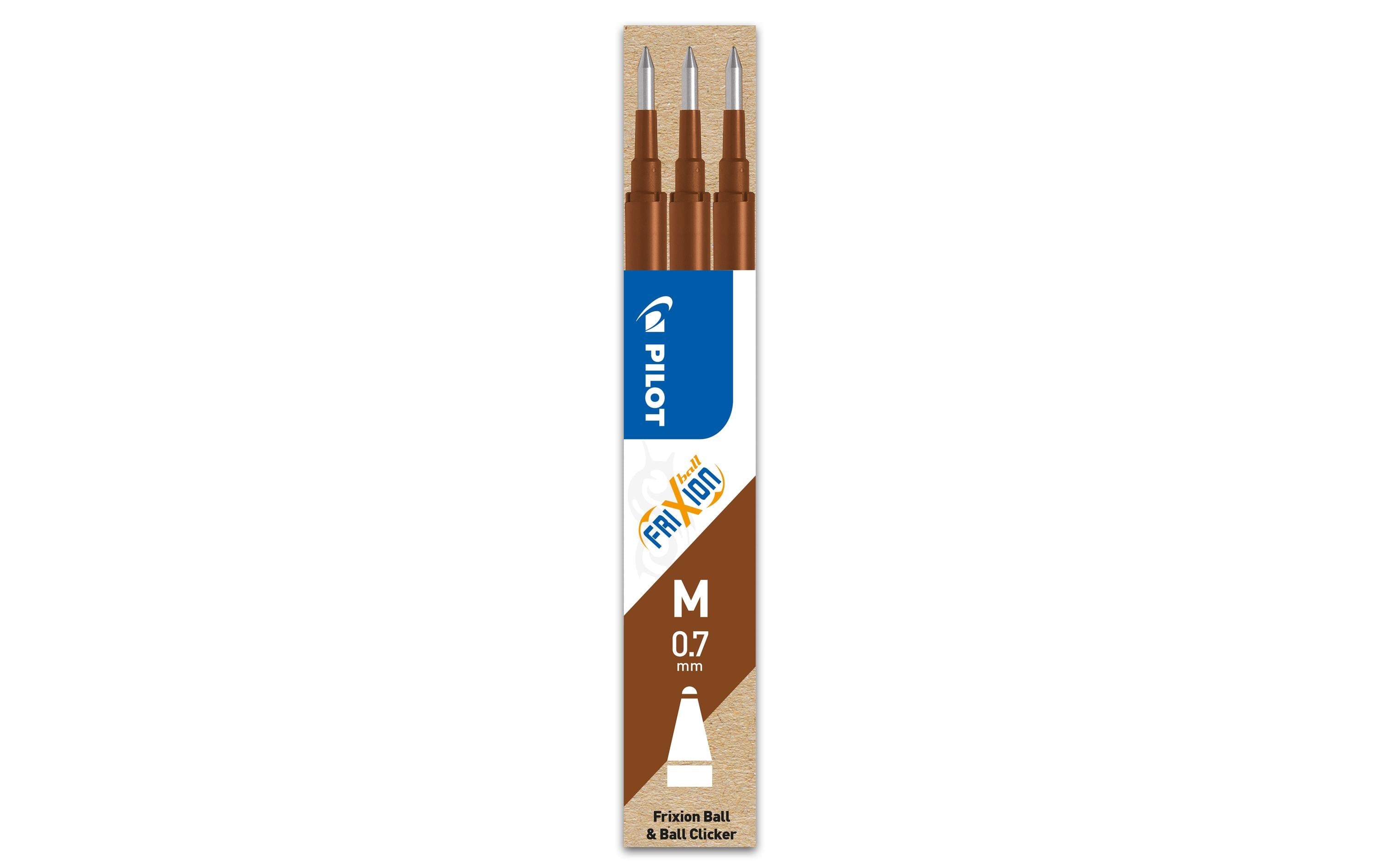 Pilot FriXion Roller Ersatzpatrone braun 3er Pack