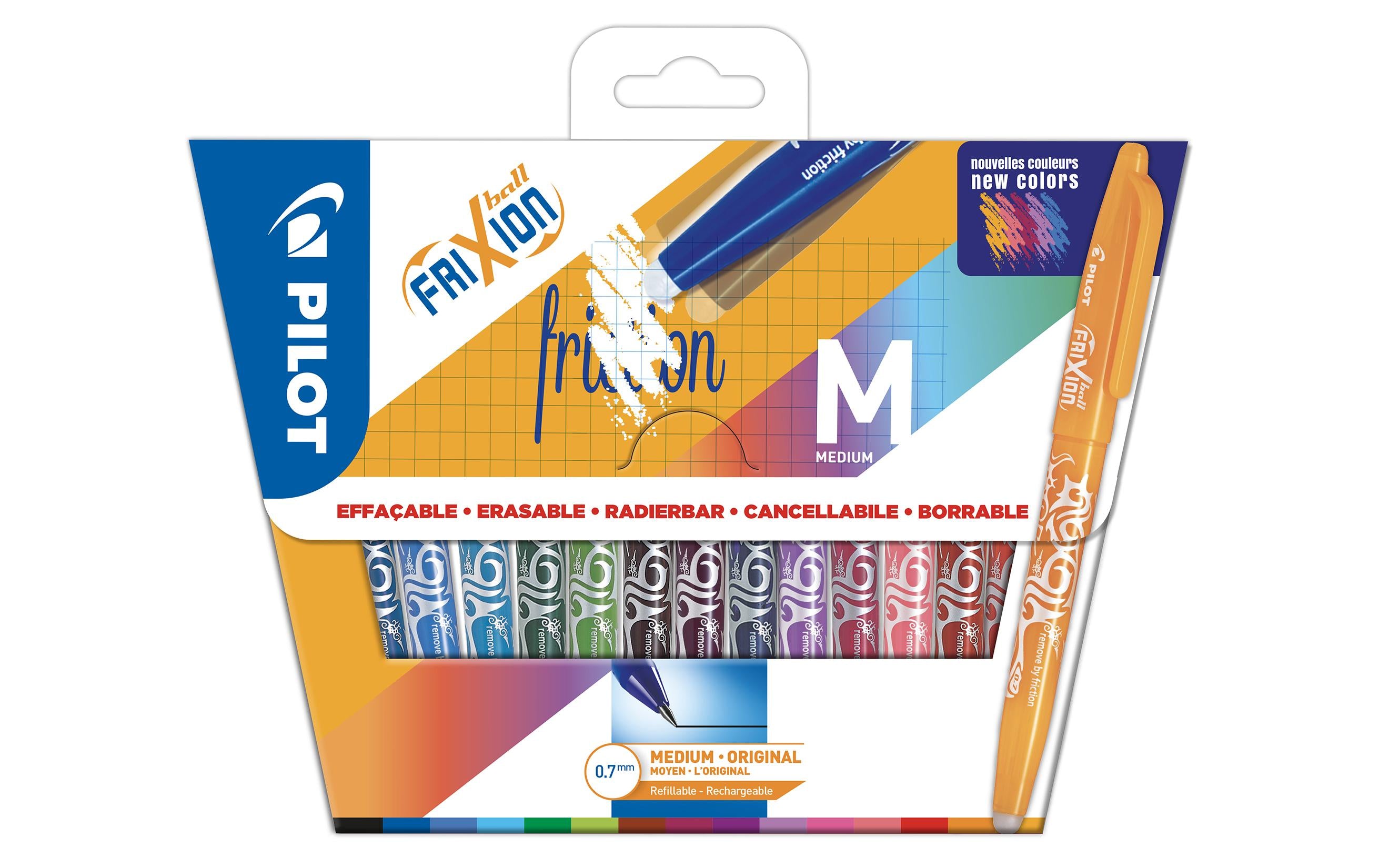 Pilot FriXion Ball 15er Set mehrfarbig