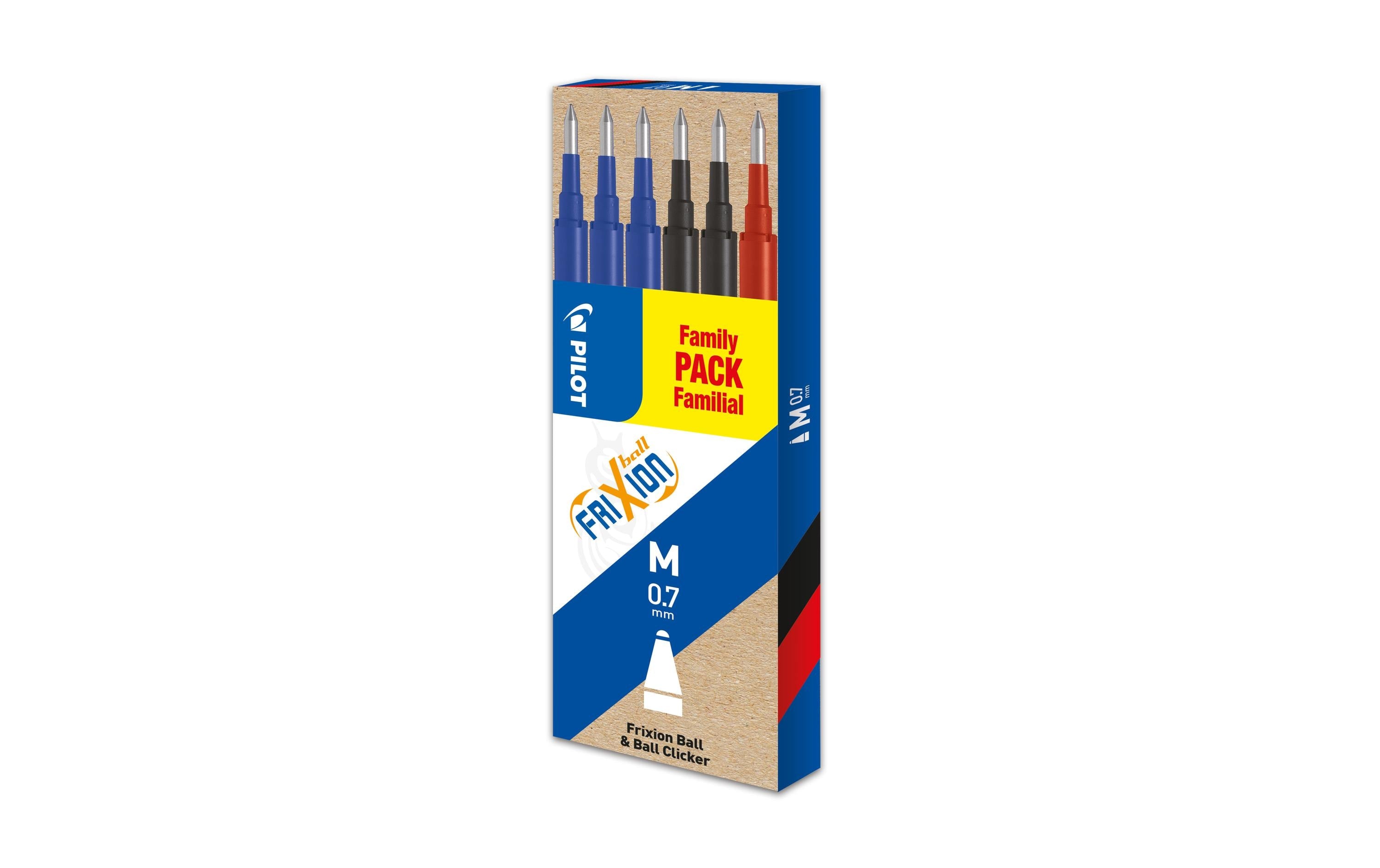 Pilot Ersatzpatrone FriXion Refill Set x6 mehrfarbig
