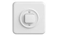 Feller UP-Schalter StandardDUE 3/1 weiss, IP20