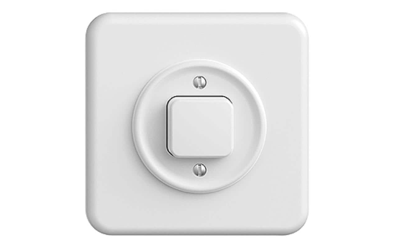 Feller UP-Schalter StandardDUE 3/1 weiss, IP20