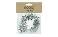 Inge Girlande Sterne, silber, 1 Stk. Metall, D: 3 cm, L: 200 cm