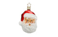 Inge Weihnachtskugel Nikolaus rot, Glas, H: 9 cm