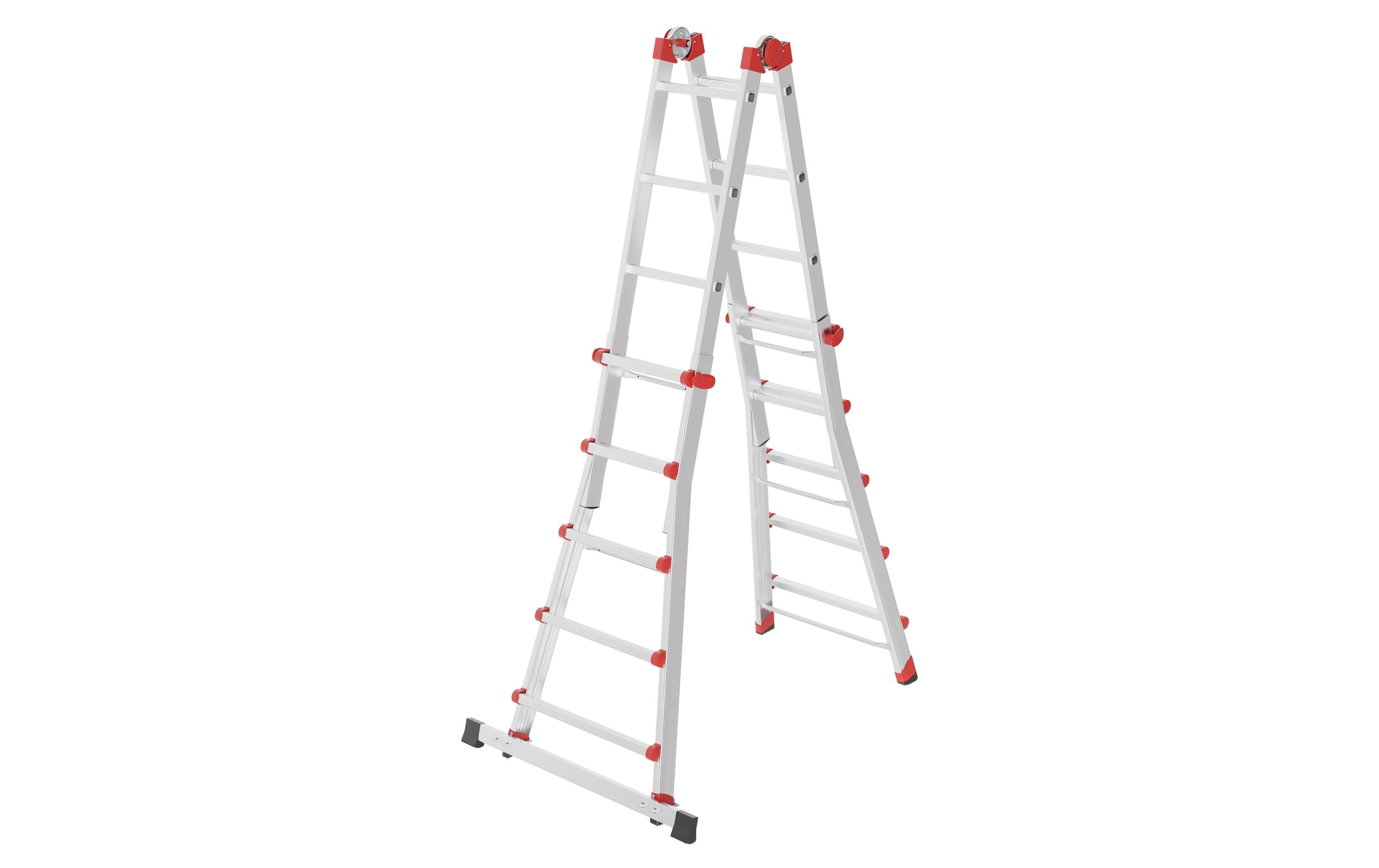 HAILO 4x5 Sprossen Teleskopleiter 4x5 Sprossen