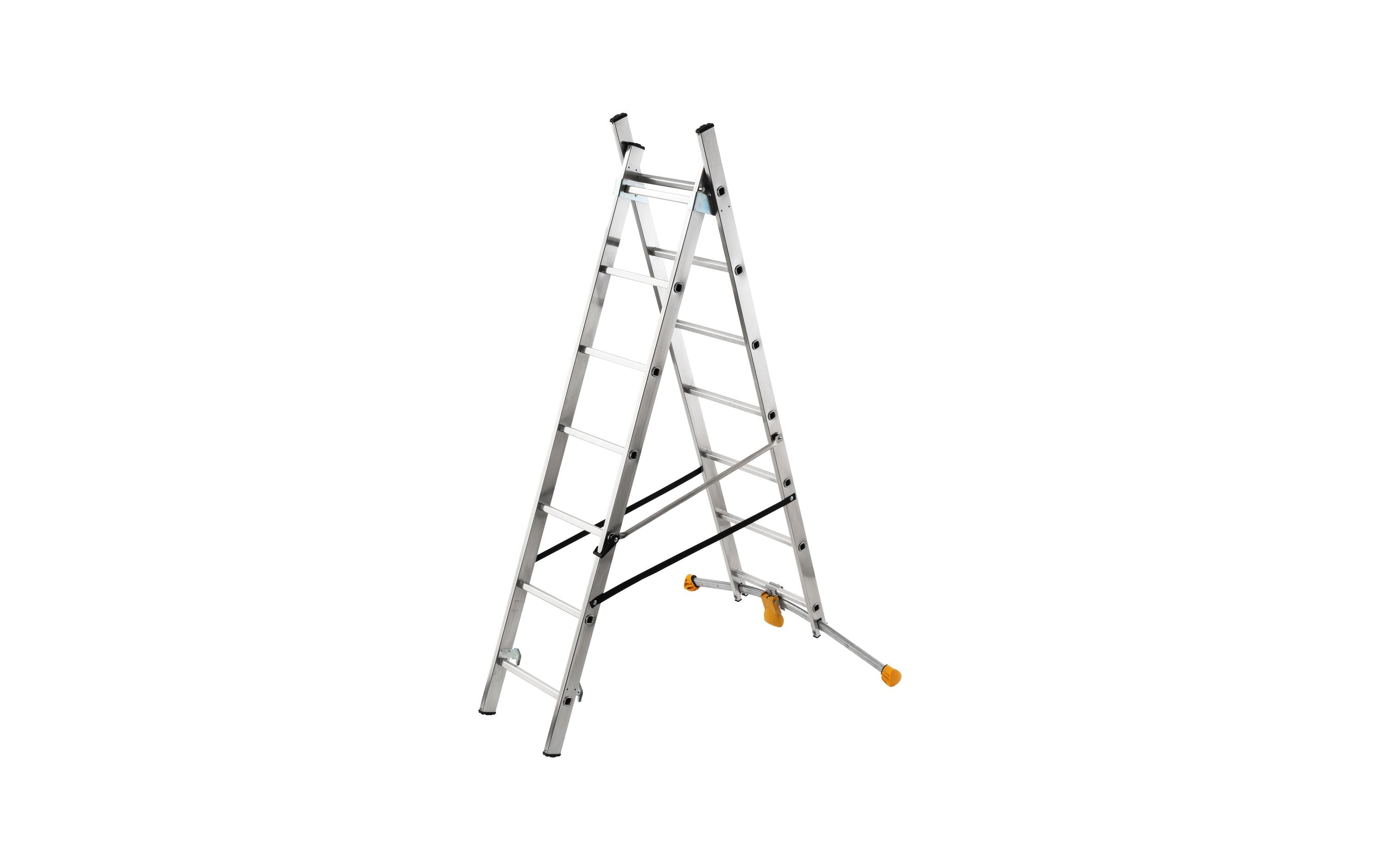 HAILO 2x7 Sprossen Kombileiter 2x7 HobbyLOT