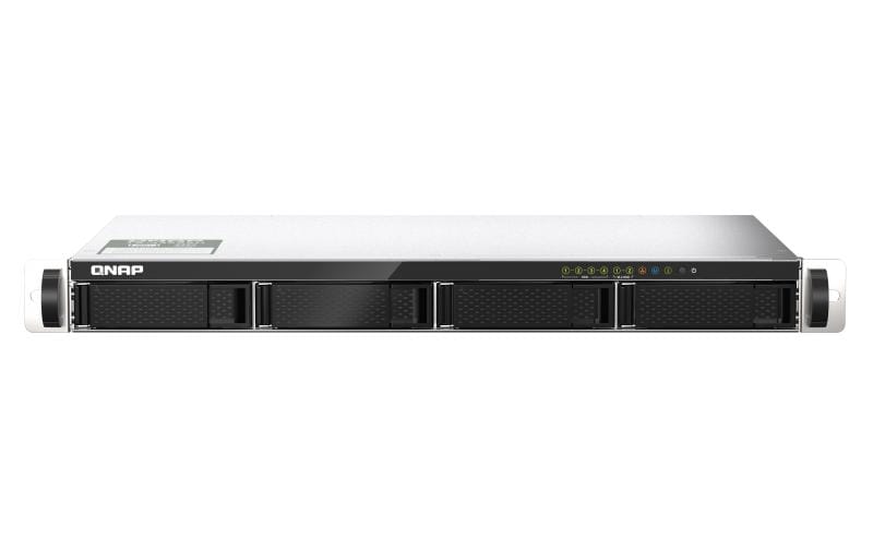 QNAP NAS TS-435XeU-4G, 4-bay 1U Rack NAS, 4x2.5"/3.5" + 2x M.2 2280 NVMe