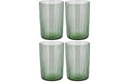 Bitz Trinkglas Kusintha 280ml Green 4er Set 4er Set, grün, D: 7cm, Glas