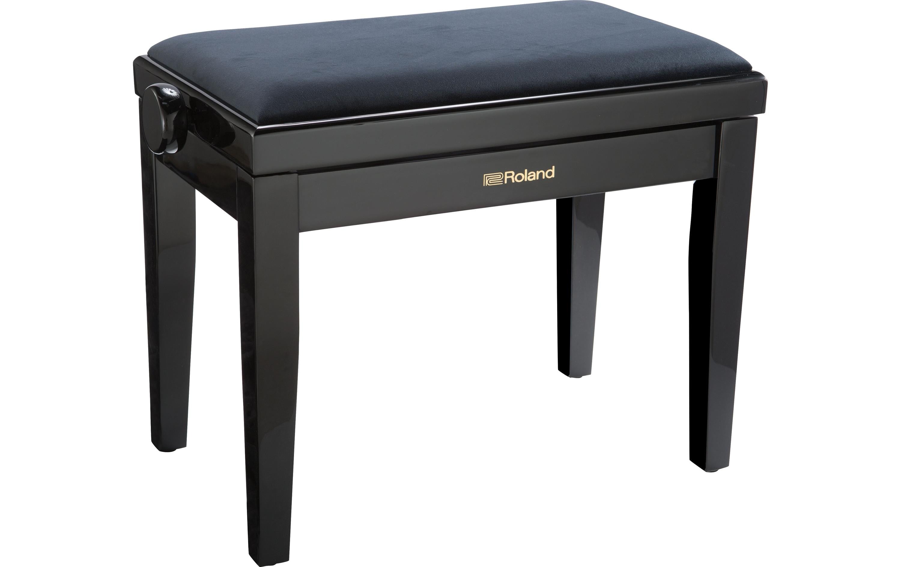 Roland RPB-220PE, Polished ebony Velours Seat