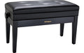 Roland RPB-D400PE Duet size, Polished ebony Vinyl Seat