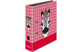 Herlitz Ordner A4 maX.file Cute Zebra 8cm, FSC Mix
