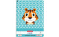 Herlitz Spiralheft A4 Cute Tiger 80 Blatt liniert mit 2 Rändern, FSC Mix