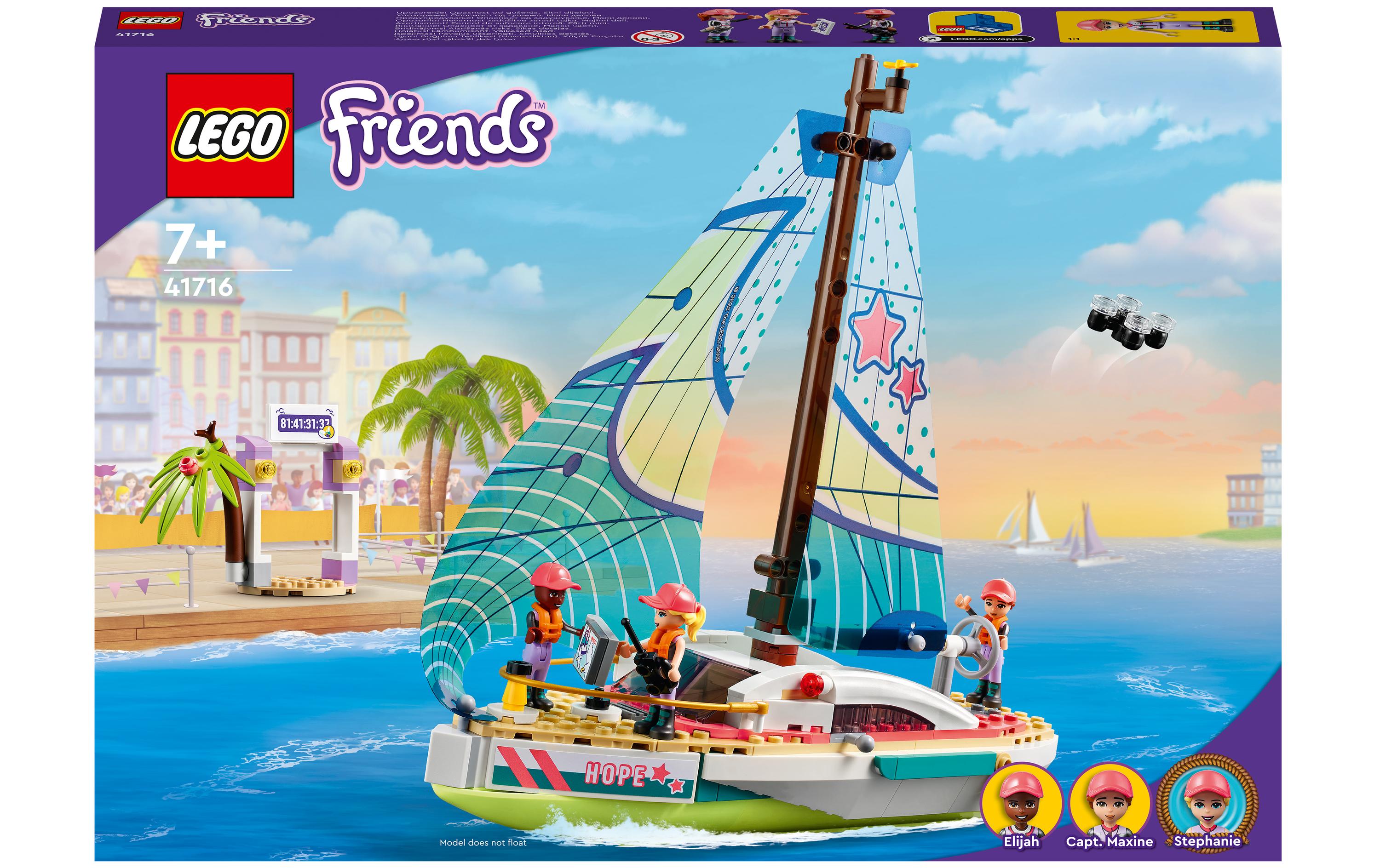 LEGO Friends Stephanies Segelabenteuer Alter: 7+, Teile: 304