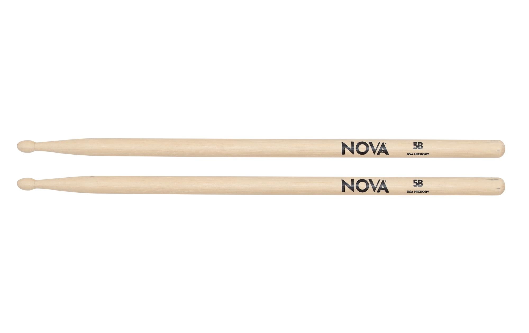 NOVA NO5B by Vic Firth Drum Sticks 5B Drum Sticks, Paar