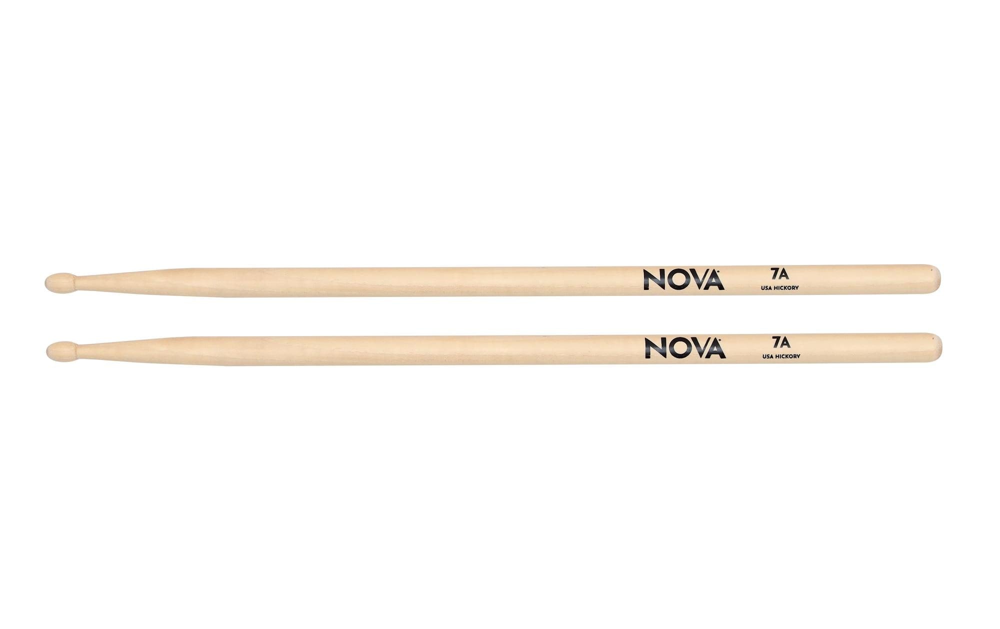 NOVA NO7A by Vic Firth Drum Sticks 7A Drum Sticks, Paar