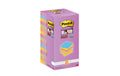 3M Post-it Super Sticky farbig 16 Blöcke à 90 Blatt , 76 x 76 mm
