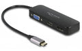 Delock 64156 Adapter USB-C Stecker VGA / HDMI / DVI / DisplayPort 4K 60 Hz