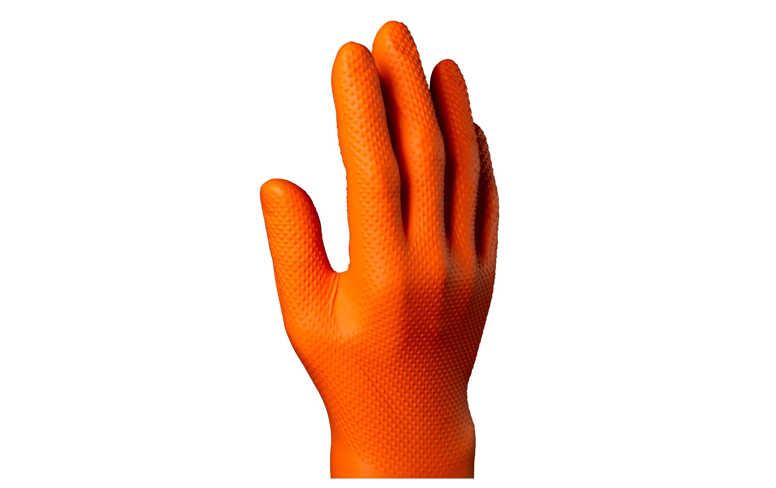 IGNITE Max Grip Nitril L orange, 100 Stk