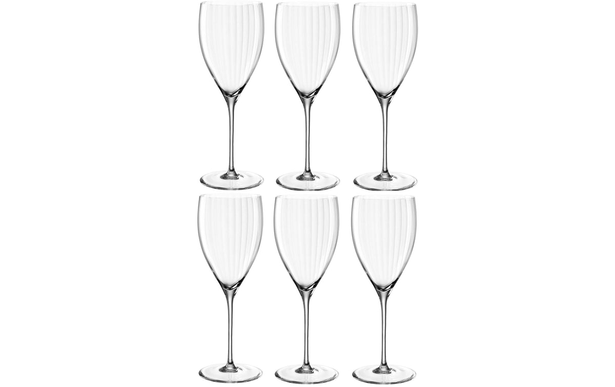 Leonardo Rieslingglas Poesia 350ml 6 Stk., 7x22cm, klar, Nutzinhalt 200ml