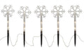 Star Trading Outdoor Dekoration Wandy 12 cm x 25 cm x 140 cm, 5 LEDs, Outdoor