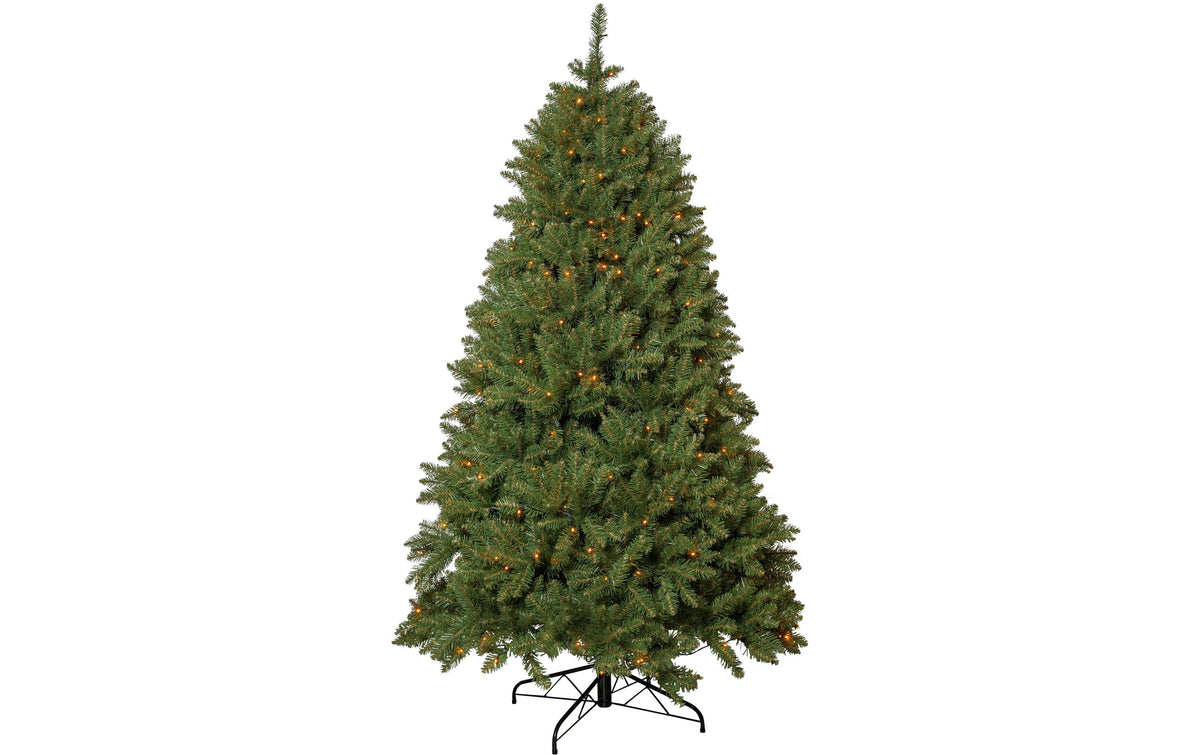 Star Trading Weihnachtsbaum Narvik 300 inkl. LED Goldenwarm, IP44, 210cm