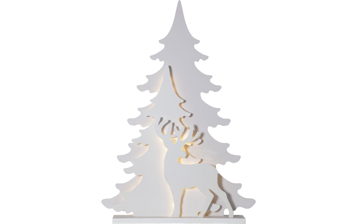 Star Trading Tisch Dekoration Grandy 11 cm x 110 cm x 77 cm, 56 LEDs, Indoor