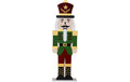Star Trading Tischdeko Nutcracker 8 cm x 52 cm x 16 cm, 10 LEDs, Indoor