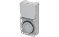 Max Hauri Zeitschaltuhr IP55 24h analog, weiss