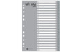 VON Register A-Z, A4, PP grau