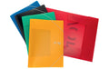 VON Eckspannermappe A4 assortiert mit elastischen Eckbändern, PP, 5 Stk.