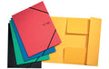VON Eckspannermappe A4 assortier mit elastischen Eckbändern, Karton, 5 Stk.