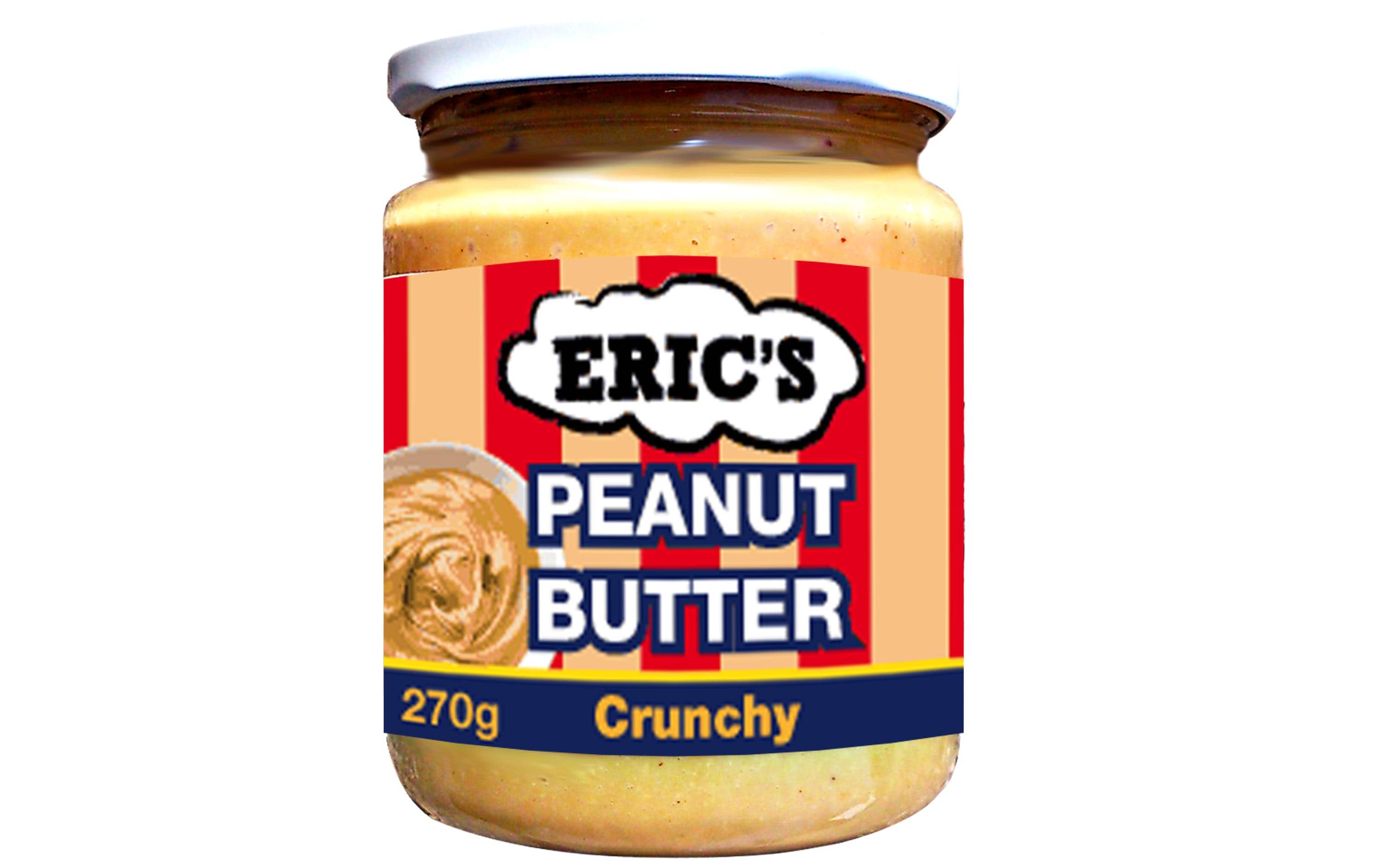 Erics Peanut Butter Crunchy 270 g