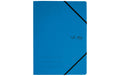 VON Eckspanner A4 5 Stk. mit elastischen Eckbändern, Karton, blau